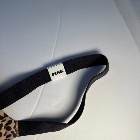 Victorias Secret Pink VS 40DD Push Up Bra Animal Print Wireless RN54867 NWT - Picture 2 of 13